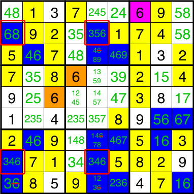 XYZ-WING - SUDOKU_Impossible. 